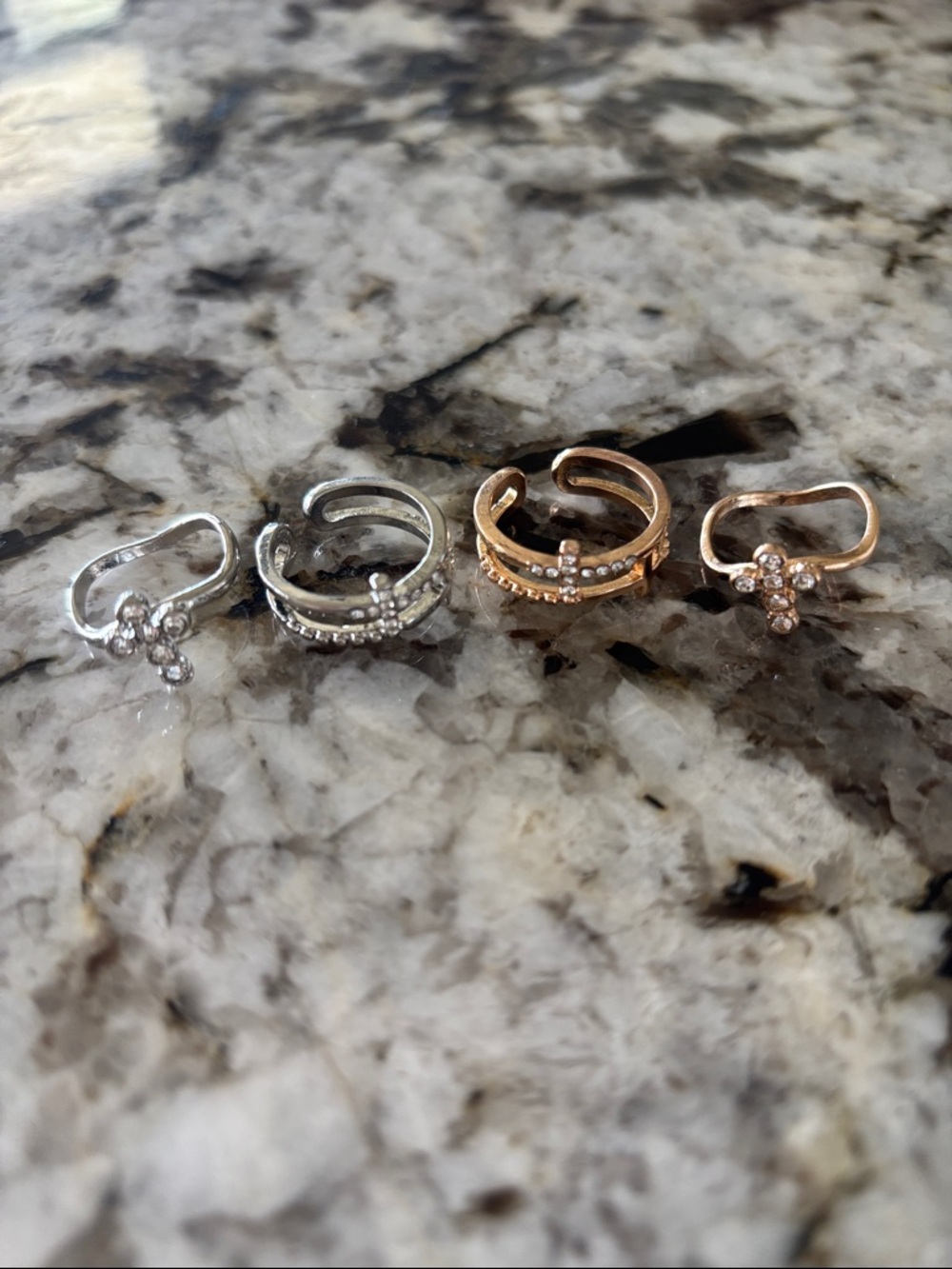 Cross ✝️ Rings (4) - Picture 2 of 4